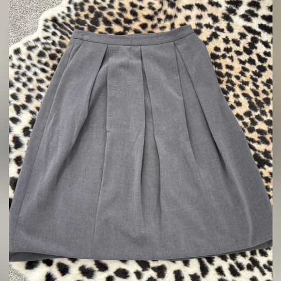 Chelsea28 Charcoal A-Line Skirt - Picture 1 of 2